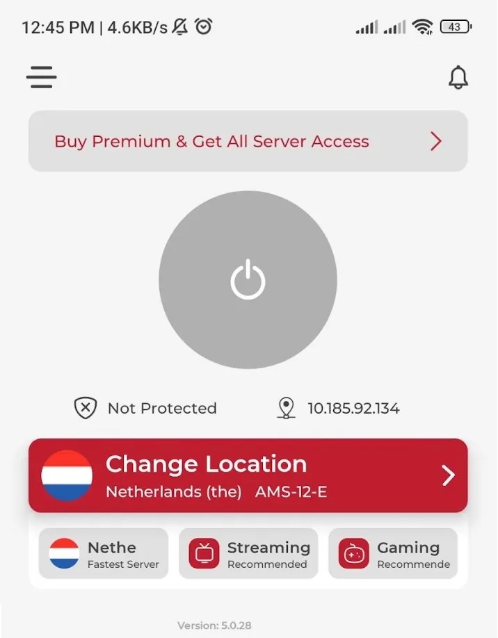 Symlex VPN Android